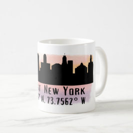 Taza De Café Albany NY City Skyline