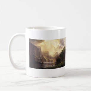 Taza De Café Albert Bierstadt Among the Sierra Nevada Mountains