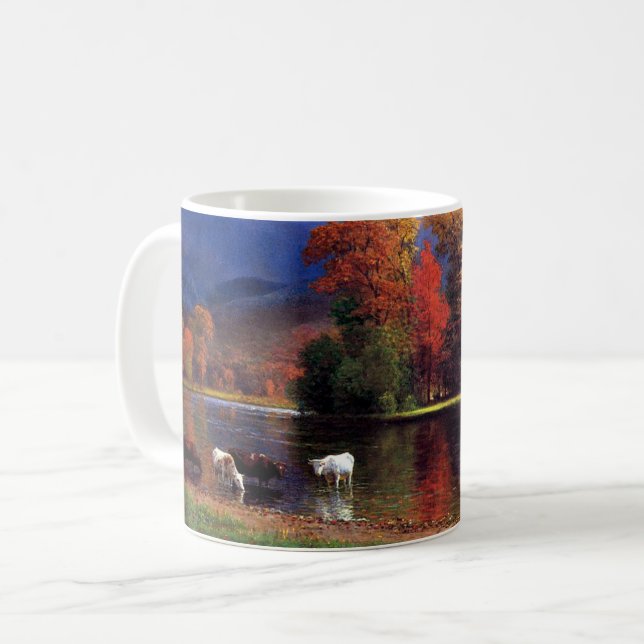 Taza De Café Albert Bierstadt - En el Saco (Anverso izquierdo)