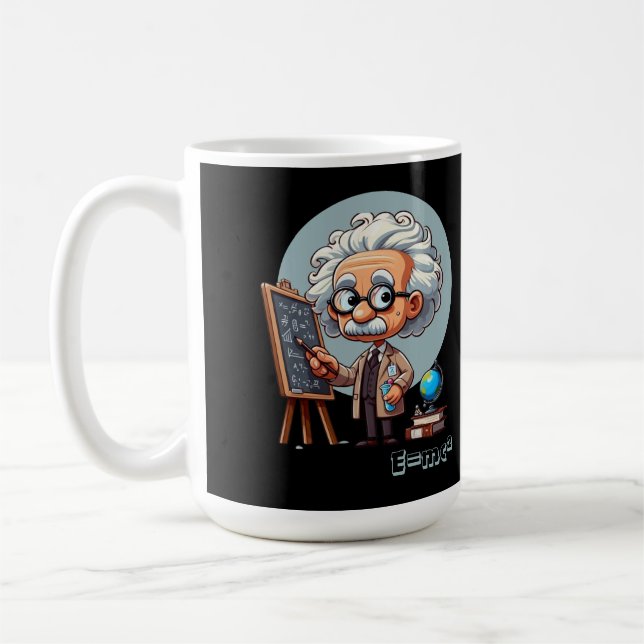 Taza De Café Albert Einstein   (Izquierda)