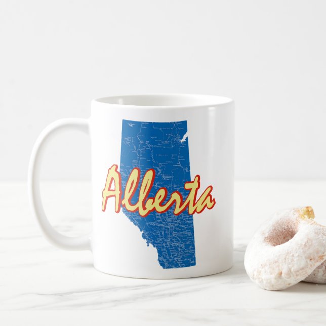 Taza De Café Alberta (Con donut)