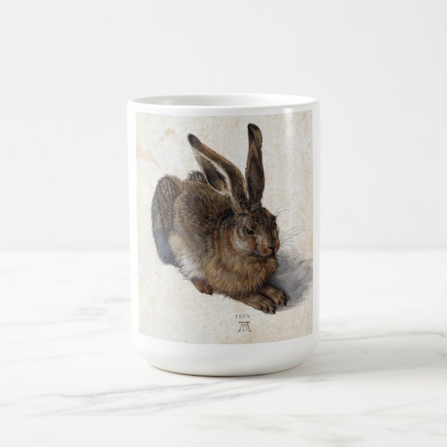 Taza De Café Albrecht Dürer, Liebre joven, 1502 (Centro)