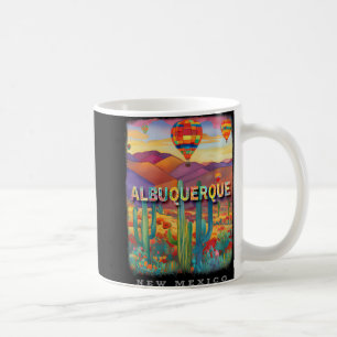 Taza De Café Albuquerque Nuevo México Nm Oasis del Desierto Sd3