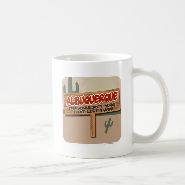 Taza De Café Albuquerque se fue (Derecha)