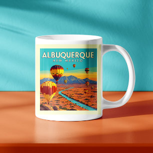 Taza De Café Albuquerque vintage Nuevo México
