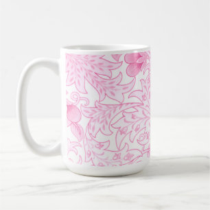 Taza De Café Alcachofa Rosa Pálido de William Morris