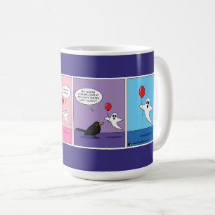 Taza De Café Alcanzar el cómic de objetivo opuesto