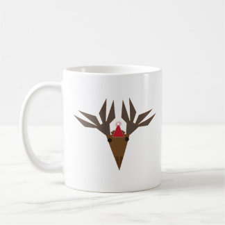 Taza De Café alce de vacaciones