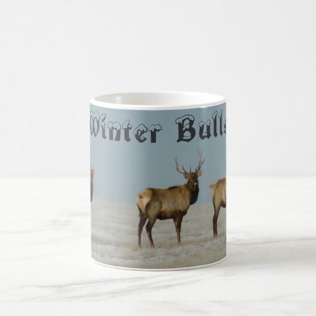 Taza De Café Alce toro E18 Invierno Toros (Centro)