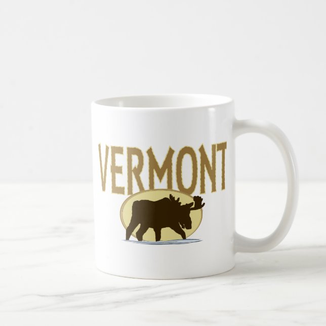 Taza De Café Alces de Vermont (Derecha)