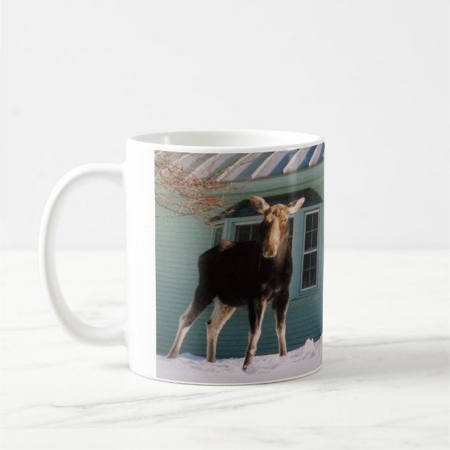 Taza De Café Alces del navidad (Izquierda)