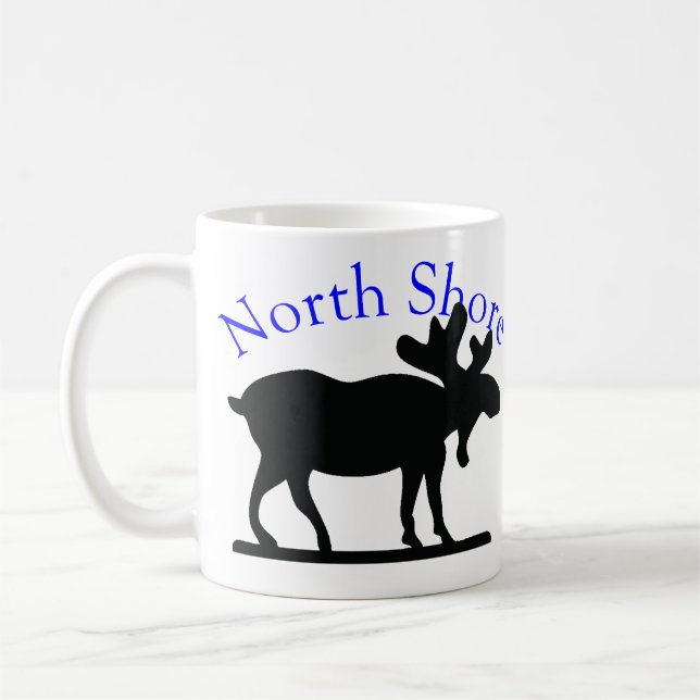 Taza De Café Alces del norte de la orilla de Minnesota (Izquierda)