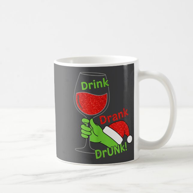 Taza De Café Alcohol &amp; Tails Drink Drank Drunk! Funny Chris (Derecha)