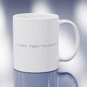 Taza De Café Alcohol de entrada HTML
