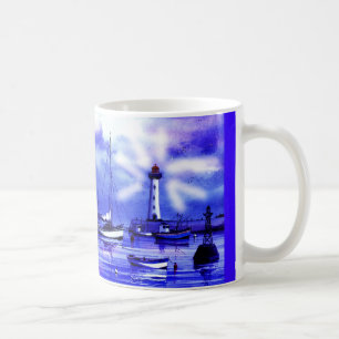 TAZA DE CAFÉ ALCOHOL DE UN FARO