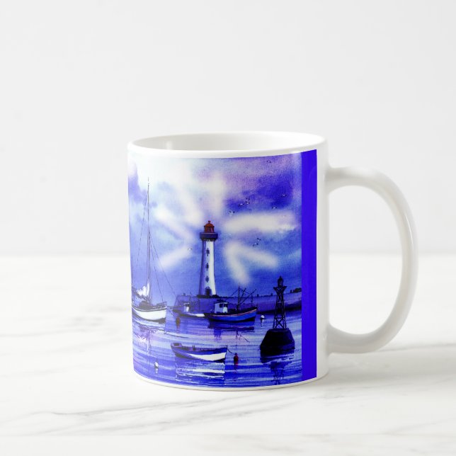 TAZA DE CAFÉ ALCOHOL DE UN FARO (Derecha)