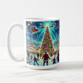 Taza De Café Aldea de los navidades