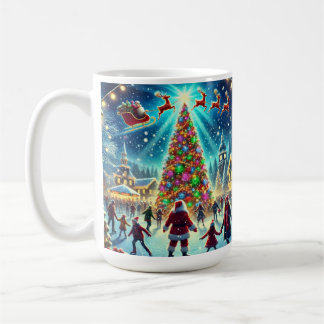 Taza De Café Aldea de los navidades