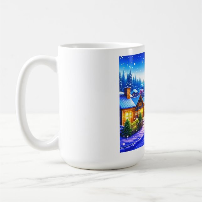 Taza De Café aldea de navidades (Izquierda)