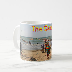 Taza De Café Aldea pesquera Tanji, Gambia