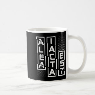 Taza De Café Alea Iacta Est Latin Phrase Language Motivation Sa