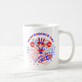 Taza De Café Alegre Día de la Independencia