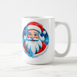 Taza De Café Alegre Papá Noel