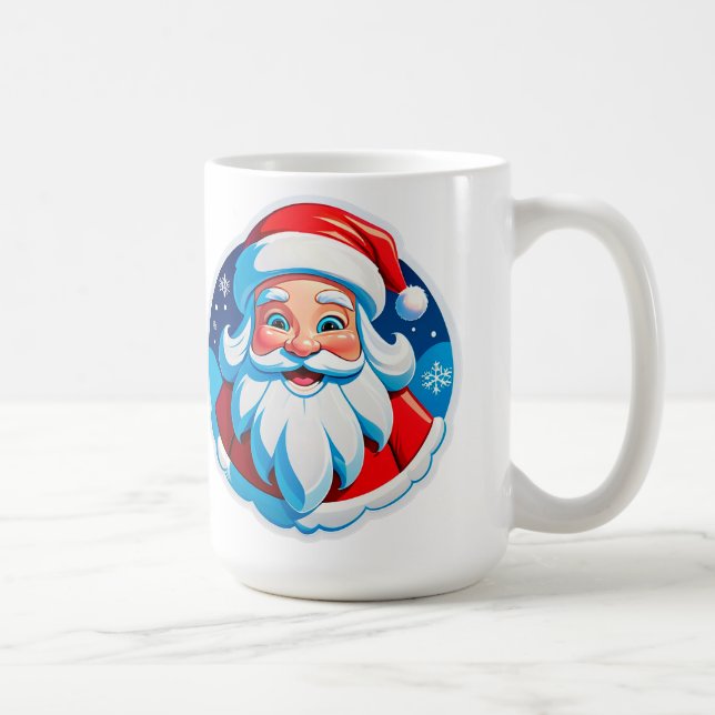 Taza De Café Alegre Papá Noel (Derecha)