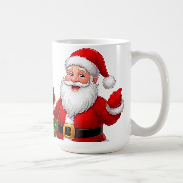 Taza De Café Alegre Papá Noel (Derecha)