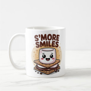 Taza De Café Alegre Personalizado De Crema S. Marshmallow Snack
