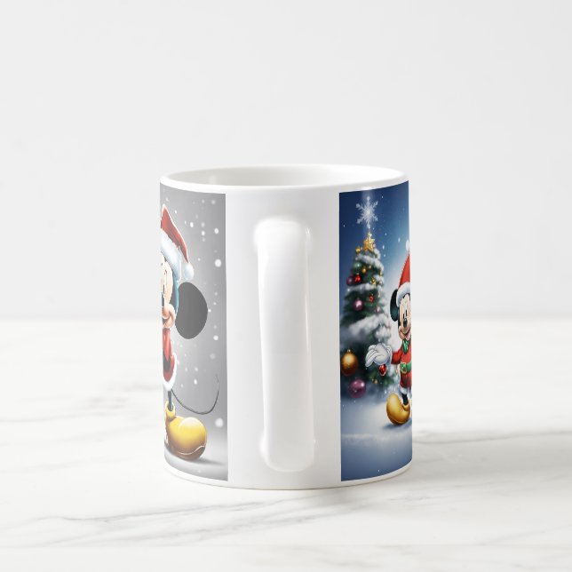 Taza De Café Alegre reunión de Navidades de Mickey (Mango)