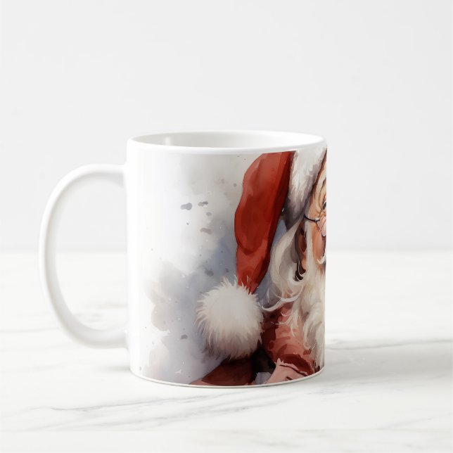 Taza De Café alegre tazón de café de Navidad (Izquierda)