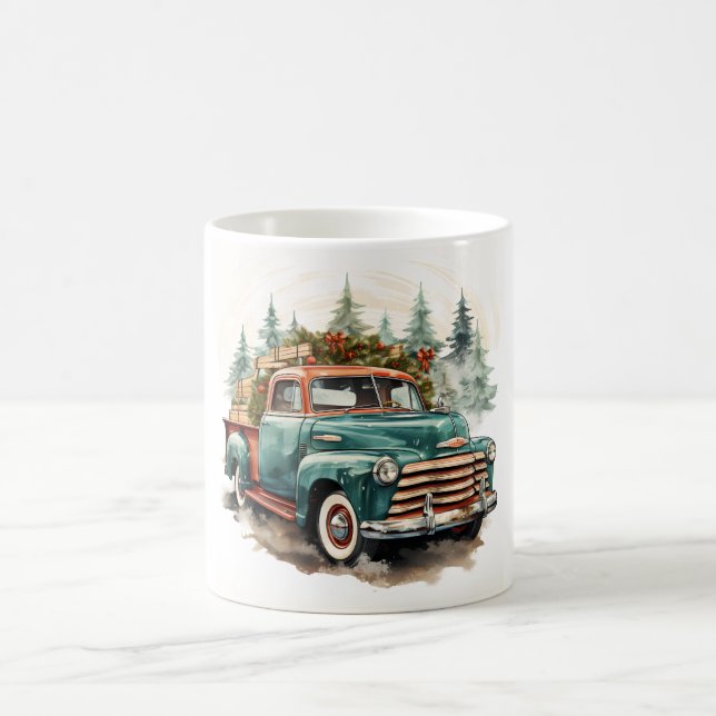 Taza De Café alegre tazón de café de Navidad (Centro)