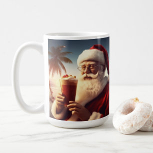 Taza De Café Alegres Navidades de Santa Sede en julio