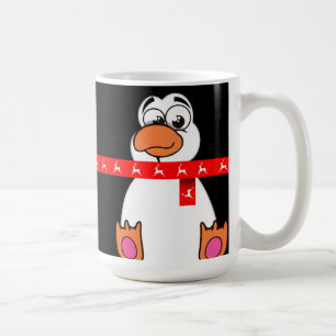 Taza De Café Alegres Navidades Penguin