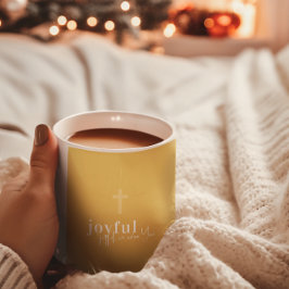 Taza De Café Alegres Te Adoramos | Himno Navideño