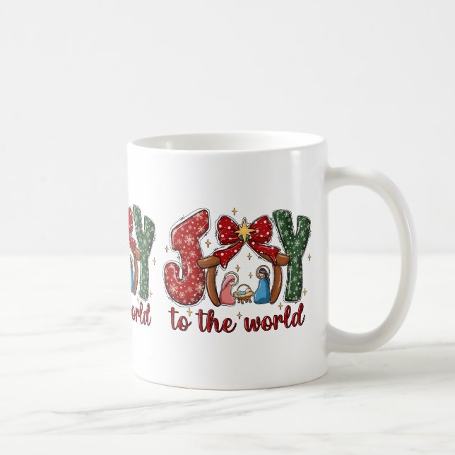 Taza de café Alegría al mundo (Derecha)