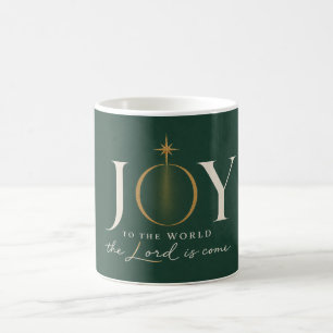 Taza De Café ALEGRÍA AL MUNDO Navidad Cristiana