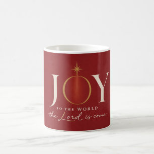 Taza De Café ALEGRÍA AL MUNDO Navidad Cristiana