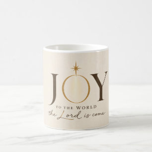 Taza De Café ALEGRÍA AL MUNDO Navidad Cristiana