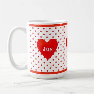 Taza De Café Alegría Amor Yoga Corazón