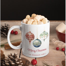 Taza De Café Alegría austriaca | Feliz Navidad | COLLAGE DE FOT
