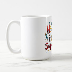 Taza De Café Alegría de estudiar -no1