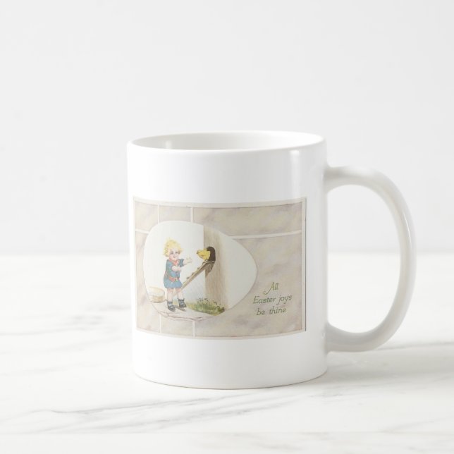 Taza De Café Alegría de Pascua (Derecha)