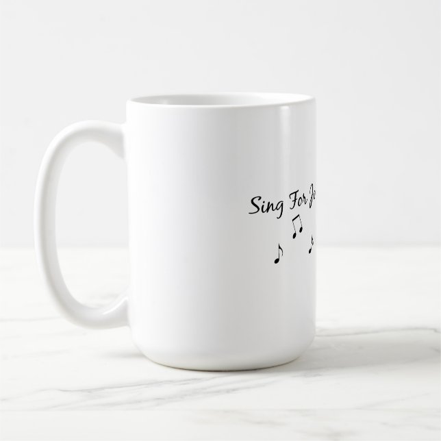 Taza De Café Alegría: Mug (Izquierda)