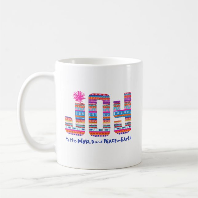 Taza De Café Alegría Por El Café Mundial (Izquierda)