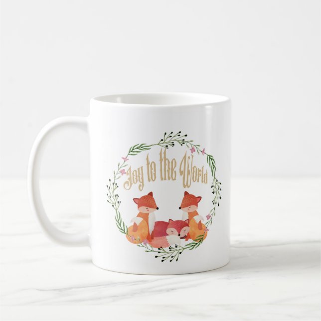 Taza De Café Alegría por la Mug Mundial (Izquierda)