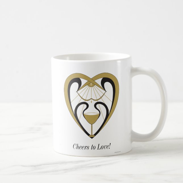 Taza De Café Alegrías al amor (Derecha)
