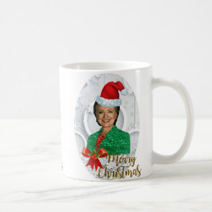 Taza De Café alegry xmas Hillary clinton