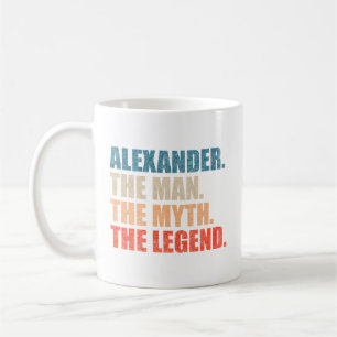 Taza De Café Alejandro El Hombre La Mitología La Leyenda